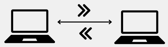 Diagram illustrating Half Duplex vs Full Duplex