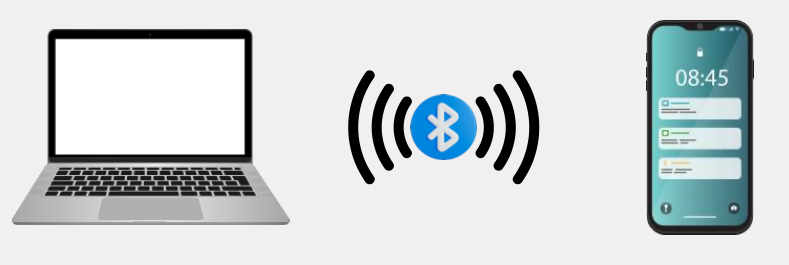 Smartphone with notifications