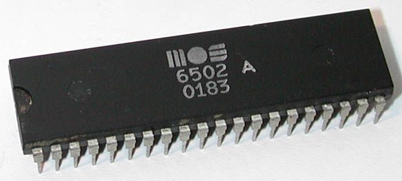 MOS 6502 chip