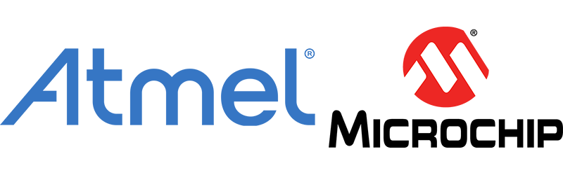 Microchip and Atmel Logos